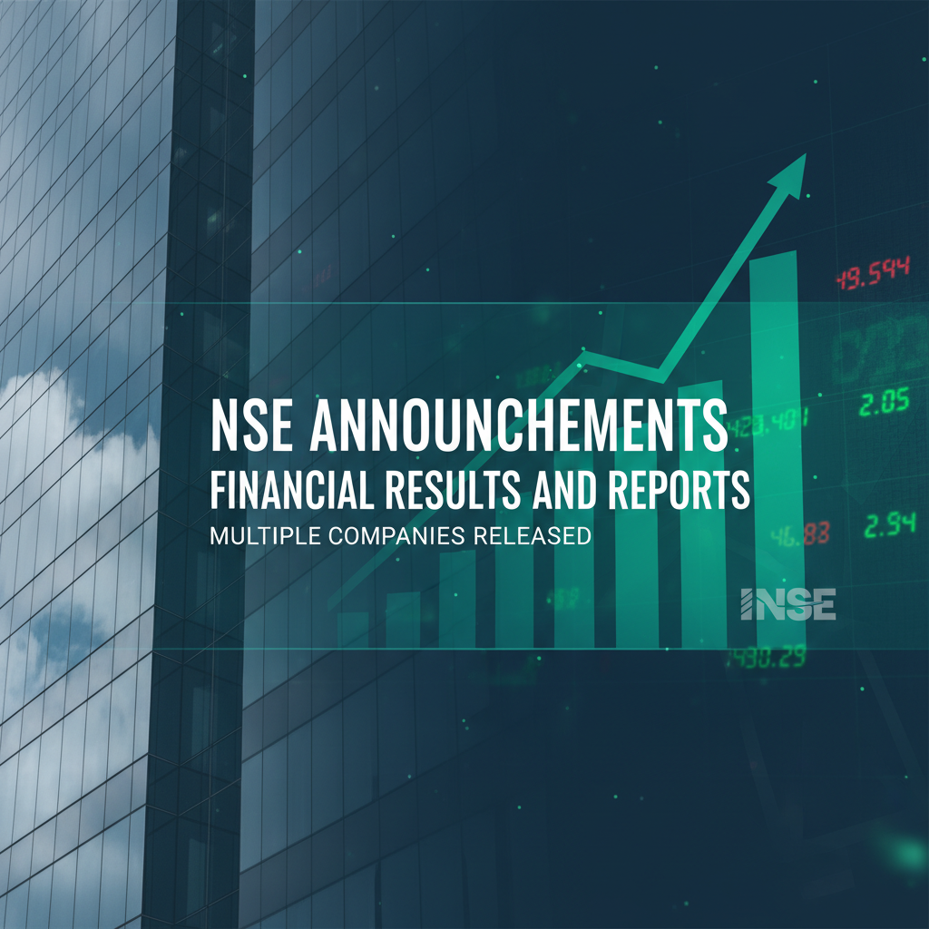 A professional image depicting a modern building with an overlay of financial charts and graphs, indicating market growth.