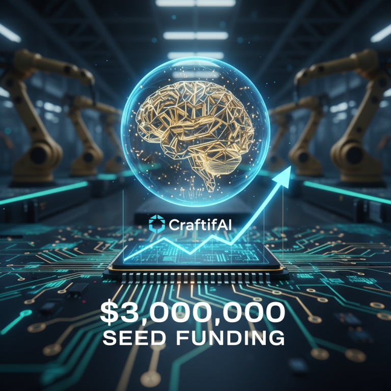 A professional, futuristic image depicting a glowing brain inside a sphere, rising above a circuit board.