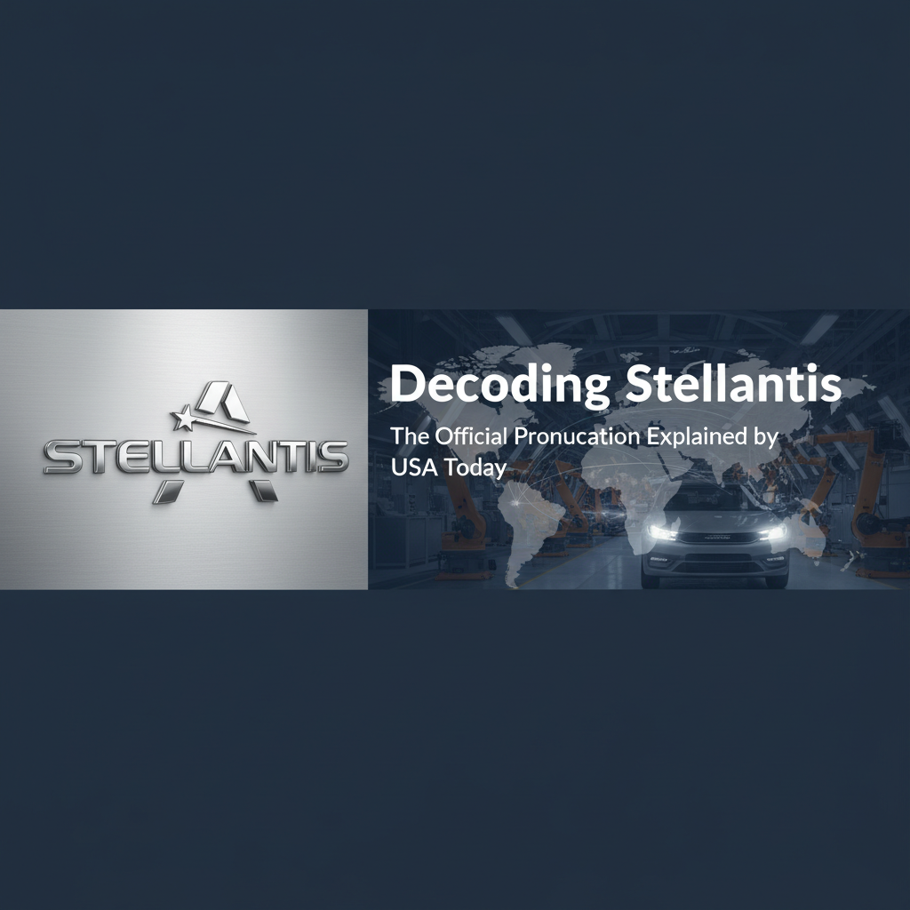 A professional image blending the Stellantis logo with automotive production and a map, suitable for a news article.