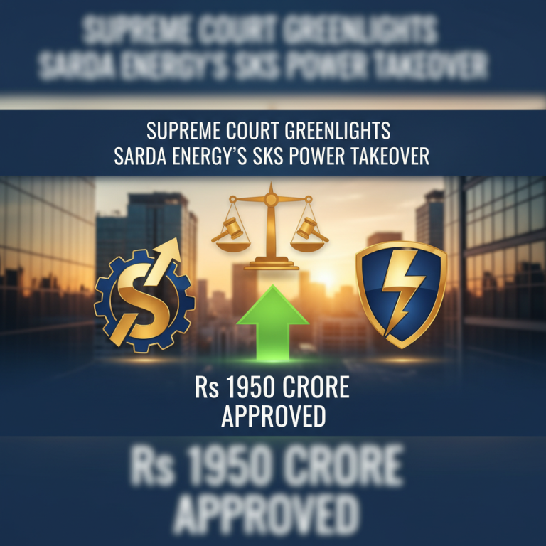 A professional graphic representing a legal and financial deal with a city skyline backdrop, including icons for energy, law, and growth.