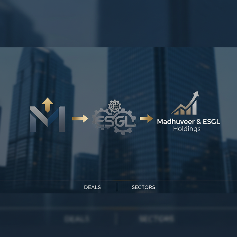 A modern graphic illustrating corporate name changes, suitable for business news.