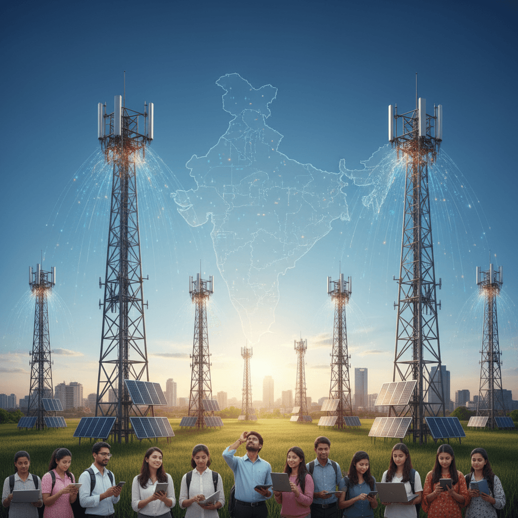 BSNL's Tower Expansion to Boost FY26 Operating Profit